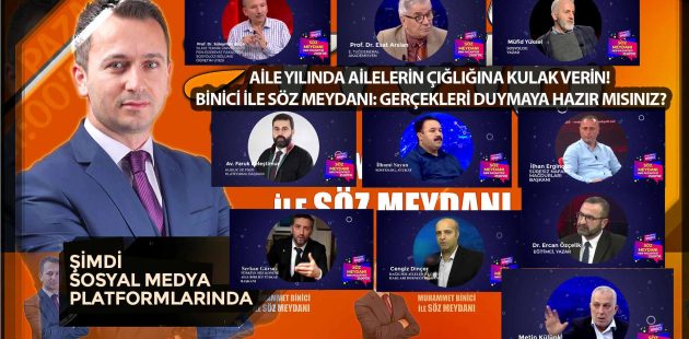 “Binici ile Söz Meydanı” Yine Gündemi Sarstı: Aile, Adalet, Gençlik ve Medya Manipülasyonları Masaya Yatırıldı!