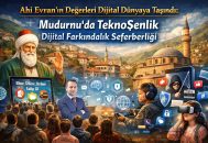 Ahi Evran’ın Değerleri Dijital Dünyaya Taşındı: Mudurnu’da TeknoŞenlik Dijital Farkındalık Seferberliği