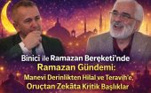 Binici ile Ramazan Bereketi’nde Ramazan Gündemi: Manevi Derinlikten Hilal ve Teravih’e, Oruçtan Zekâta Kritik Başlıklar