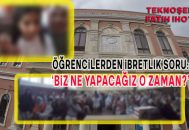 Öğrenciden İbretlik Soru!.. Biz Ne Yapacağız O Zaman?