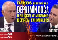 Kadir Sütçü’den, Muhammet Binici ile Gece Ajansı’nda: DEKOS Sistemi ile Depremin Doğa İle İlişkisi ve Başarılı Tahminler