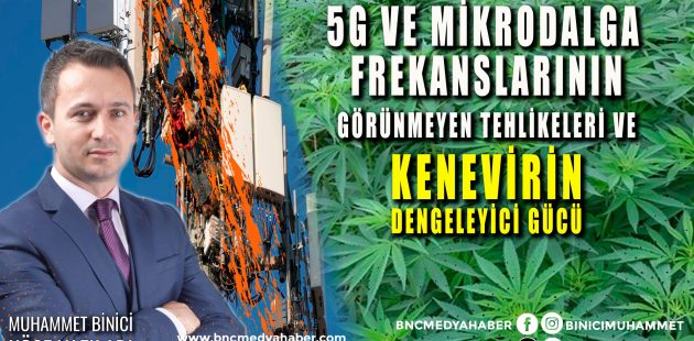 5G ve mikrodalga frekanslarının görünmeyen tehlikeleri ve kenevirin dengeleyici gücü