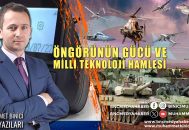 Milli Teknoloji Hamlesi ve Öngörünün Gücü