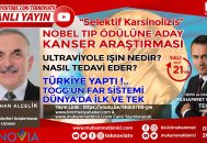 Nobel Tıp Ödülüne Aday Kanser Araştırması “Selektif Karsinolizis” Teknovia