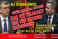 Büyük Marmara Depremi Kaç Evi Yıkacak? Kaç Kişi Hayatını kaybedecek? Acil Önlem Prof.Ali Osman Öncel