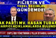 AK Parti MV. Hasan Turan, Gece Ajansı’nda Çarpıcı Açıklamalarda Bulundu: Filistin ve Yerel Seçimler Gündemde!