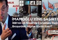 CHP’li İBB’den skandal 23 Nisan broşürü!..