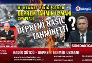 Deprem Tahmin Uzmanı Kadir Sütçü Kahramanmaraş Depremini Nasıl Tahmin Etti?