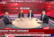 Erdoğan Trump Görüşmesi – Ortadoğu’da Küresel ve Bölgesel Güçler Nasıl Konumlanıyor – Söz Meydanı